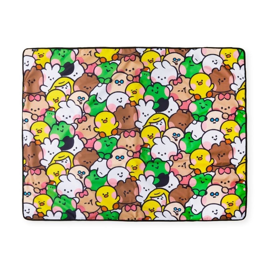日本空運來台【LINE FRIENDS】minini系列 野餐墊-細節圖4