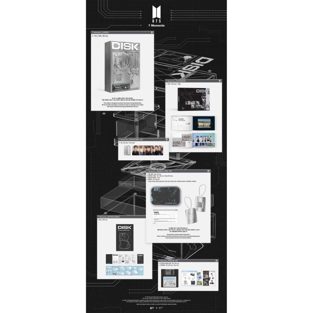 AMIYA代購|韓國BTS 7 Moments【賣場1】-細節圖2
