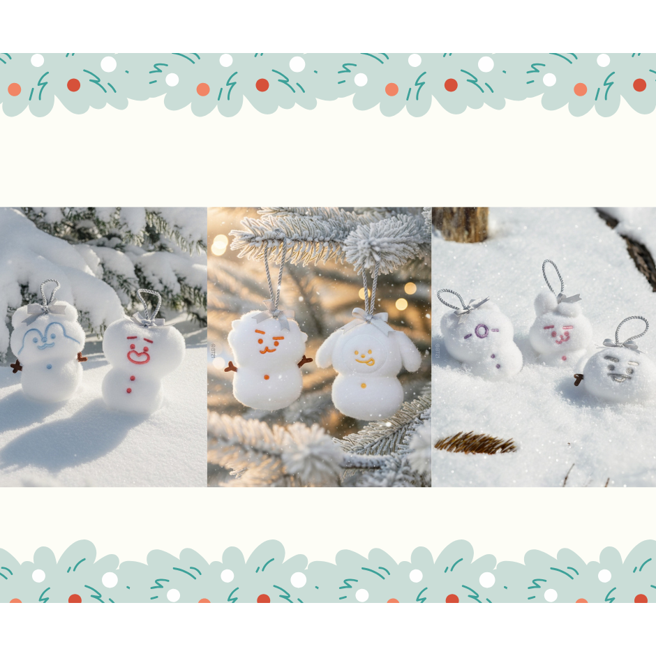 【Amiya優惠日韓代購】BT21 雪人系列-細節圖2