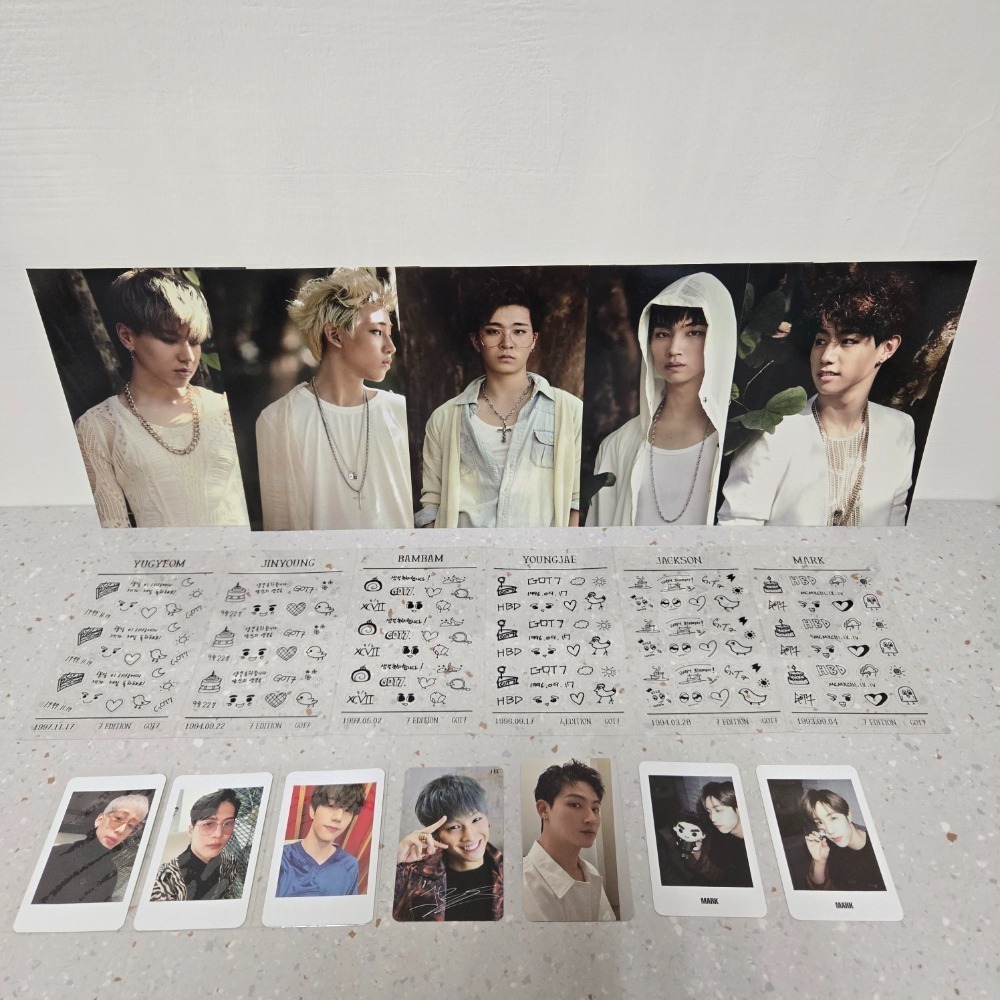 〖GOT7〗官方/巡迴/寫真/親簽專/小卡-細節圖3