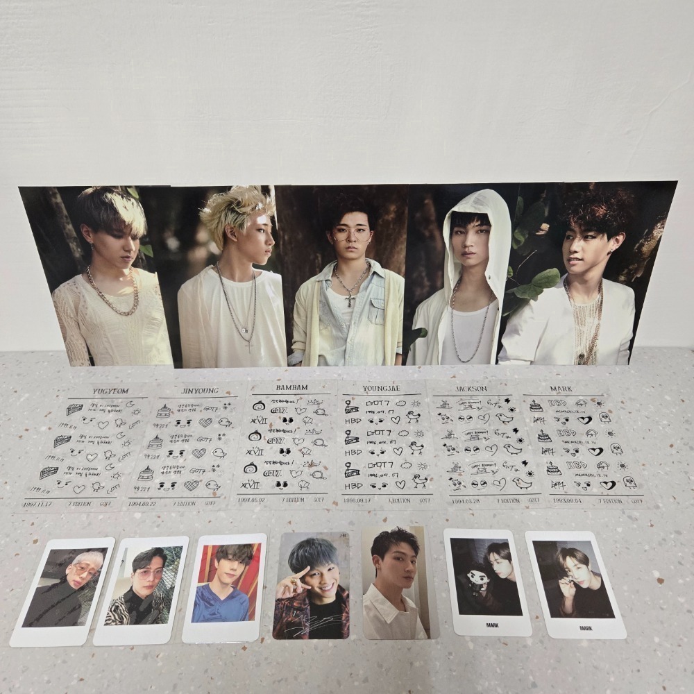 〖GOT7〗官方/巡迴/寫真/親簽專/小卡-細節圖3
