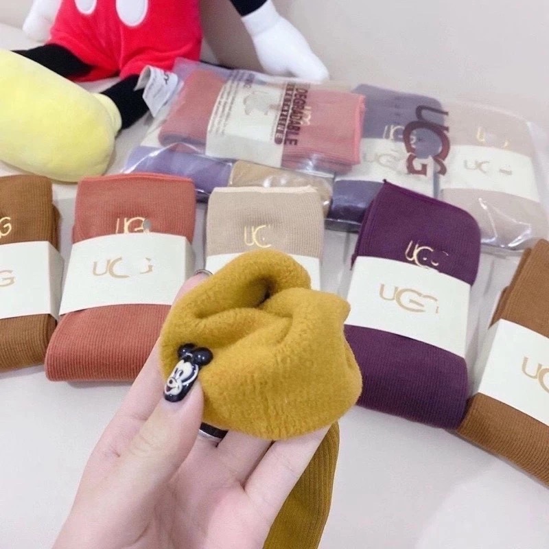 ￼現貨快速出貨24h超高cp值UGG雪地襪冬天必備（一組五雙）保暖襪-細節圖2