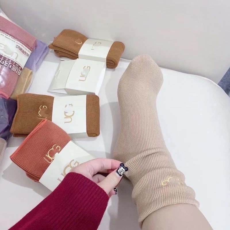 ￼現貨快速出貨24h超高cp值UGG雪地襪冬天必備（一組五雙）保暖襪-細節圖5