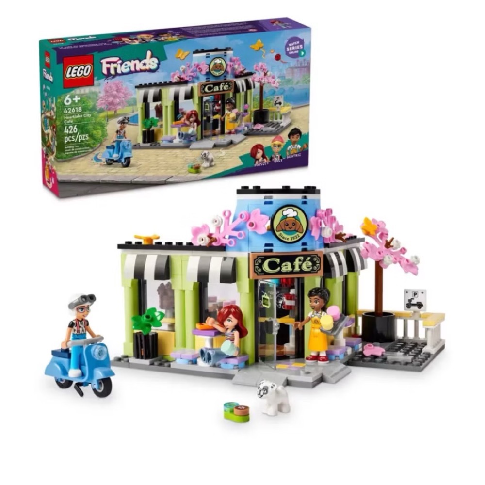 (bear)全新現貨 樂高 lego 42618 新湖城咖啡館-細節圖3