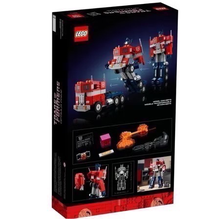 (bear)正版現貨 輕微盒損  樂高 lego 10302 變形金剛-細節圖2