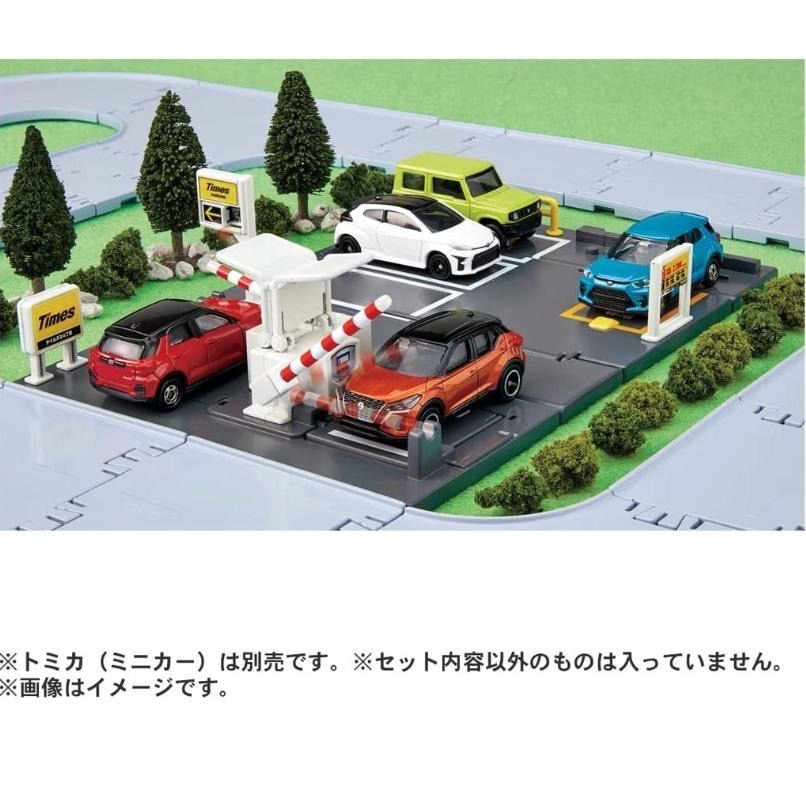 (bear)日本正版現貨 Tomica 多美 tomy 場景 新城鎮 Times 停車場 時代停車場 Parking-細節圖6