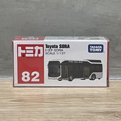 (bear)正版現貨日本直送 TOMICA 多美 NO.82 豐田 Sora 82 巴士 紅白盒
