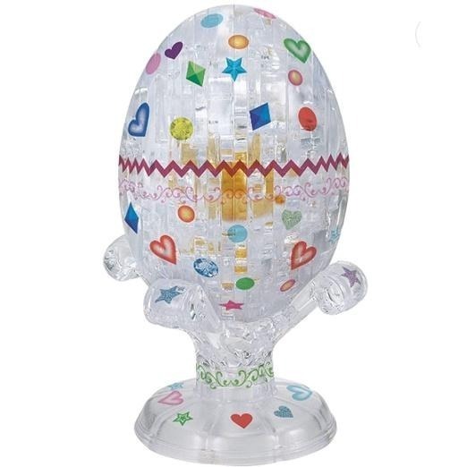 (bear)日本正版現貨 crystal gallery 復活節 彩蛋 蛋 水晶 拼圖 立體拼圖 BEVERLY-細節圖3