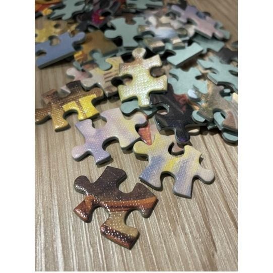 (bear)正版現貨日本製 Tenyo 米奇魔法師 胡迪 巴斯 牧羊女 天外奇蹟 毛怪 大眼仔 1000 拼圖 油畫拼圖-細節圖3