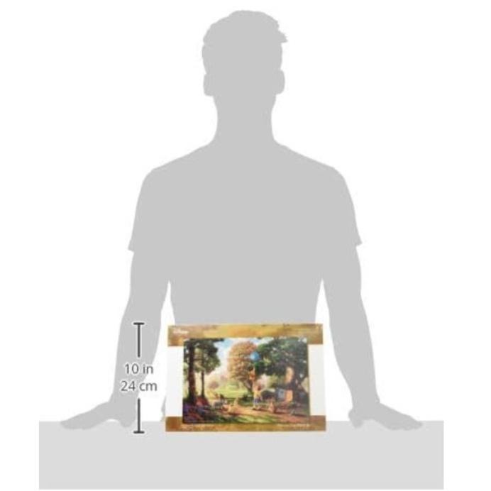 (bear)正版現貨日本製 Tenyo 米奇魔法師 胡迪 巴斯 牧羊女 天外奇蹟 毛怪 大眼仔 1000 拼圖 油畫拼圖-細節圖8