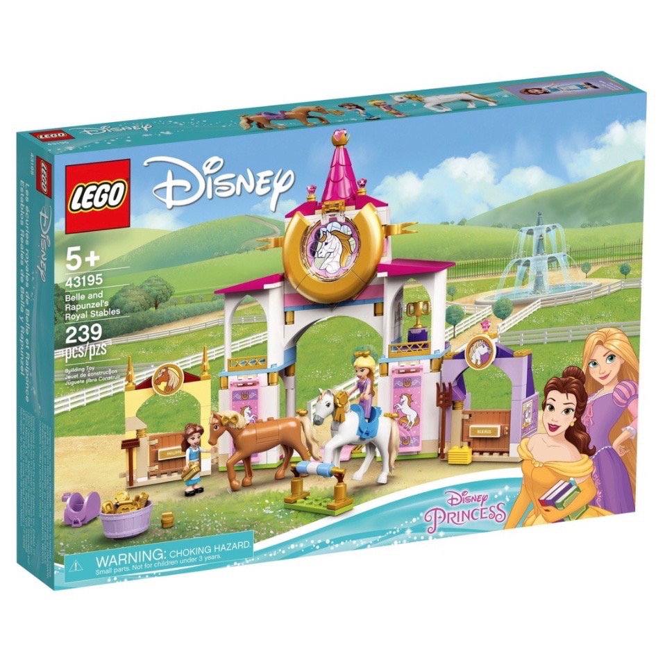 Lego Disney Establos Reales De Bella Y Rapunzel