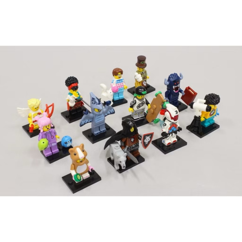 （bear)全新現貨 LEGO 71048 一套12隻 27代 樂高抽抽樂系列-細節圖2