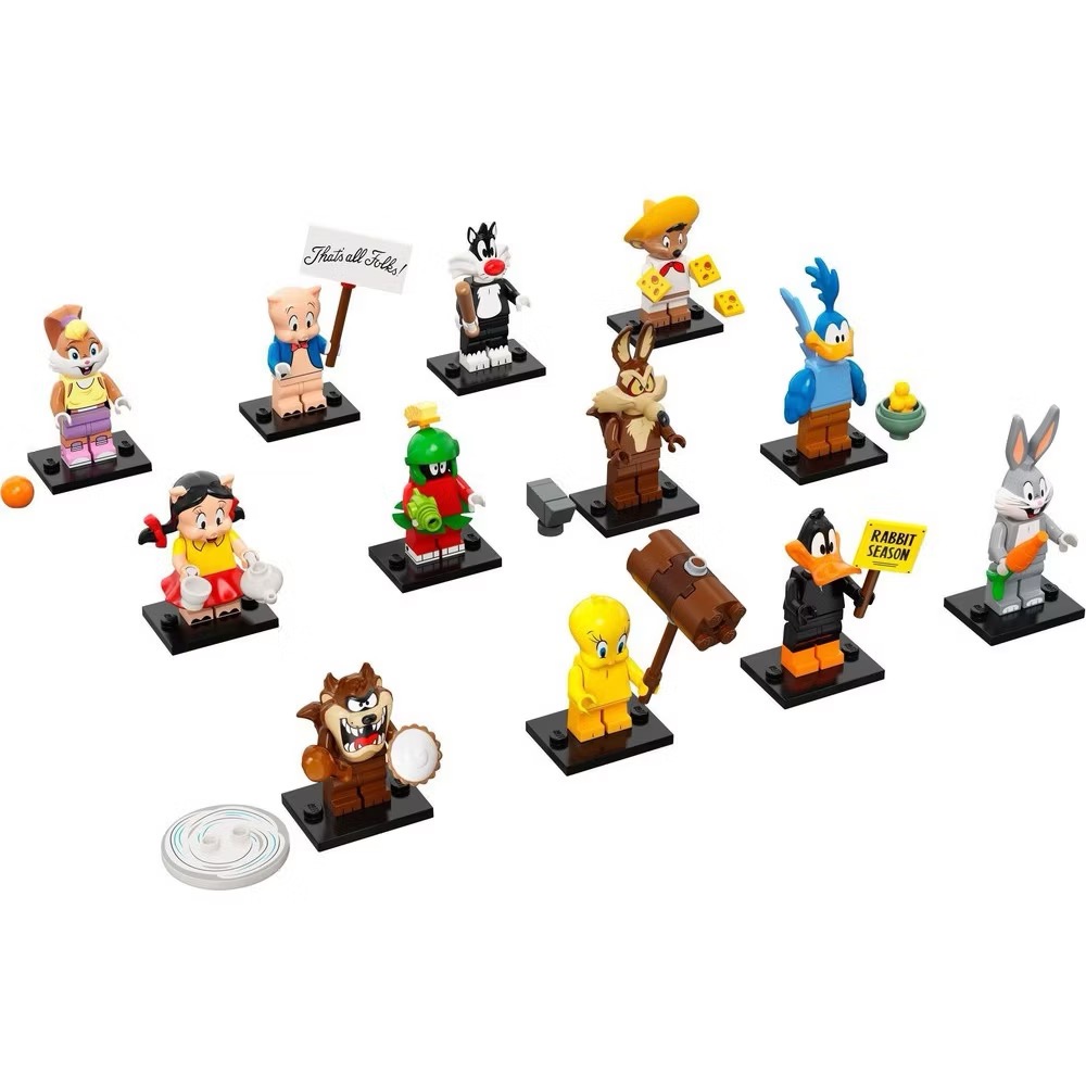 (bear) 全新現貨LEGO 樂高 71030 looney tunes 樂一通 人偶包一套12隻 剪袋確認-細節圖3