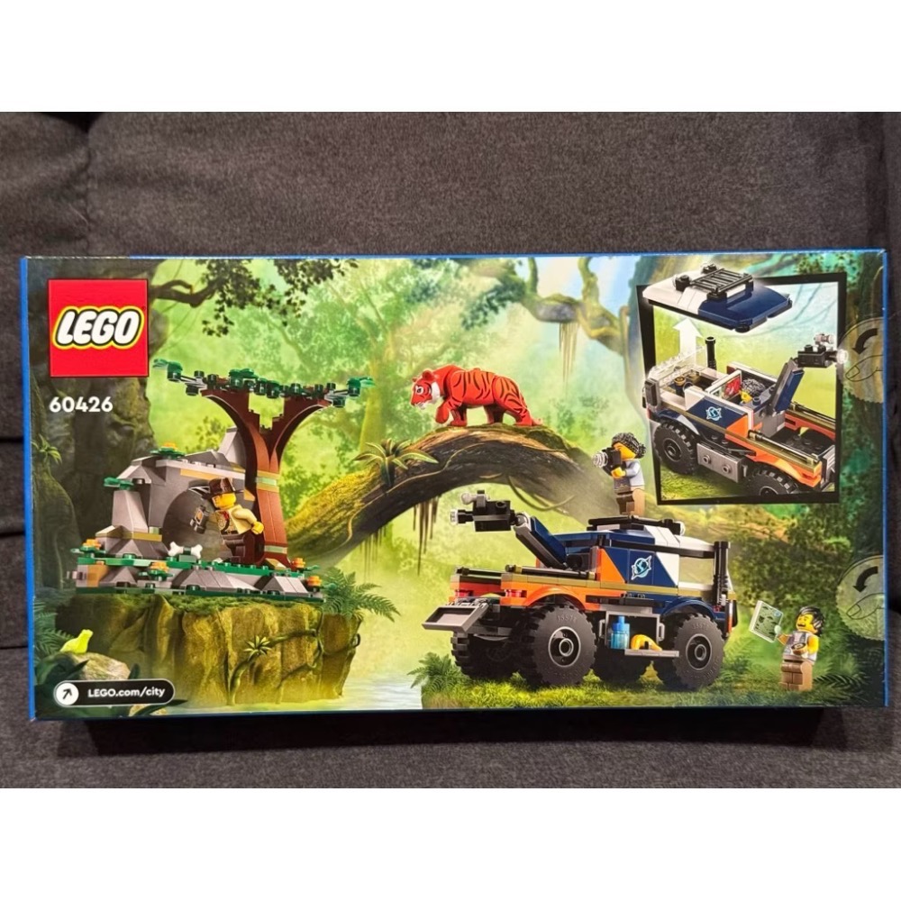 （bear)全新現貨 樂高 LEGO 60426 叢林探險家越野卡車-細節圖2