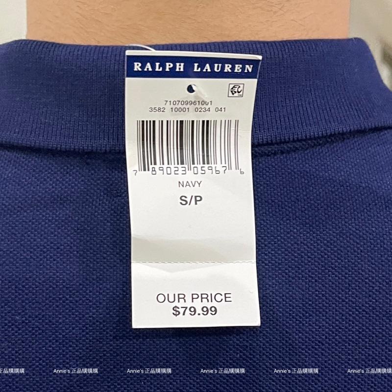 【台灣現貨】Ralph Lauren 男版POLO衫 大馬LOGO雙標款 短袖-細節圖5