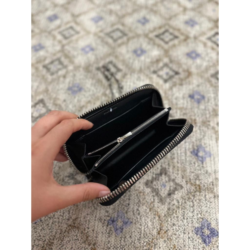 【預購】BALENCIAGA 巴黎世家 黑色拉鍊肩背錢包/鍊帶包 WOC ㄇ字長夾-細節圖2