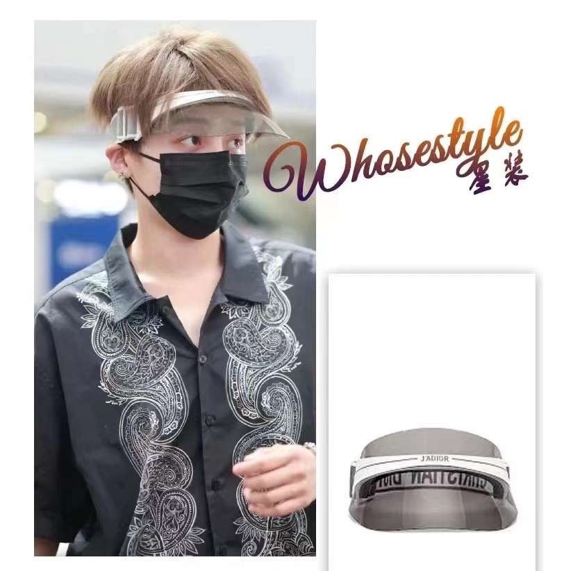 【預購】Dior 高級灰色繫帶灰鏡面遮陽帽 防曬帽 高爾夫球帽 Club1 Dioriviera Capri-細節圖5