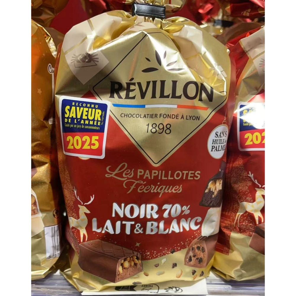 「台灣現貨｜免運私訊」Revillon 牛奶巧經典紀念版/ 黑巧經典紀念版 /人氣經典巧克力綜合版 360g-細節圖6