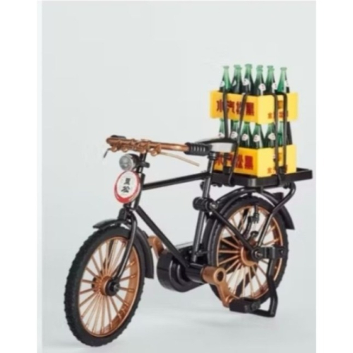 黑松 復古送貨腳踏車