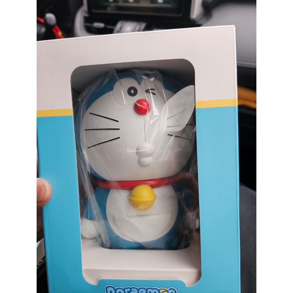 7-11【DORAEMON 哆啦A夢】存錢筒 DORAEMON 存錢筒 啾咪款 小叮噹 撲滿 公仔。-細節圖3