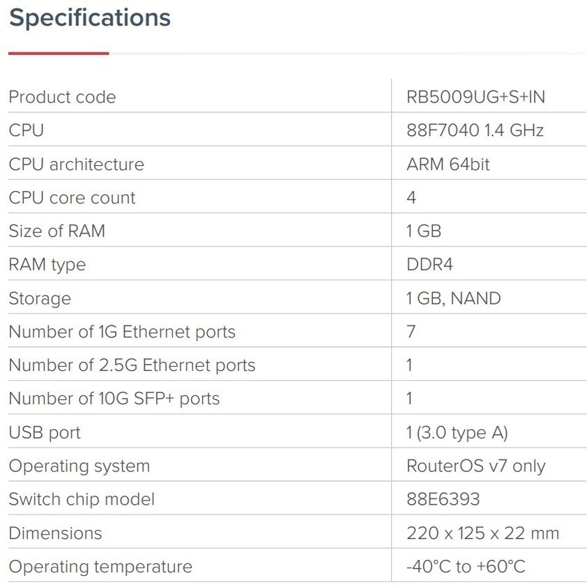 【RouterOS台灣代理】台灣公司貨 RB5009UG+S+IN 四核高性能路由器！-細節圖6