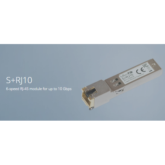 【RouterOS專業賣家】 原廠 1G/10Gbase-T S-RJ01 S+RJ10 SFP轉RJ45  電介面模塊-細節圖2