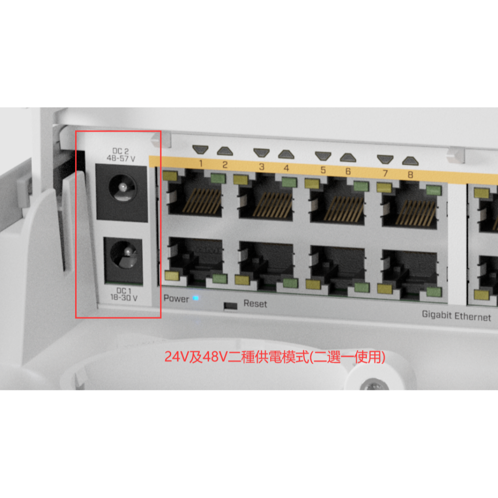 【RouterOS專業賣家】台灣公司貨CRS318-16P-2S+OUT 戶外型 POE SWITCH netPower-細節圖6