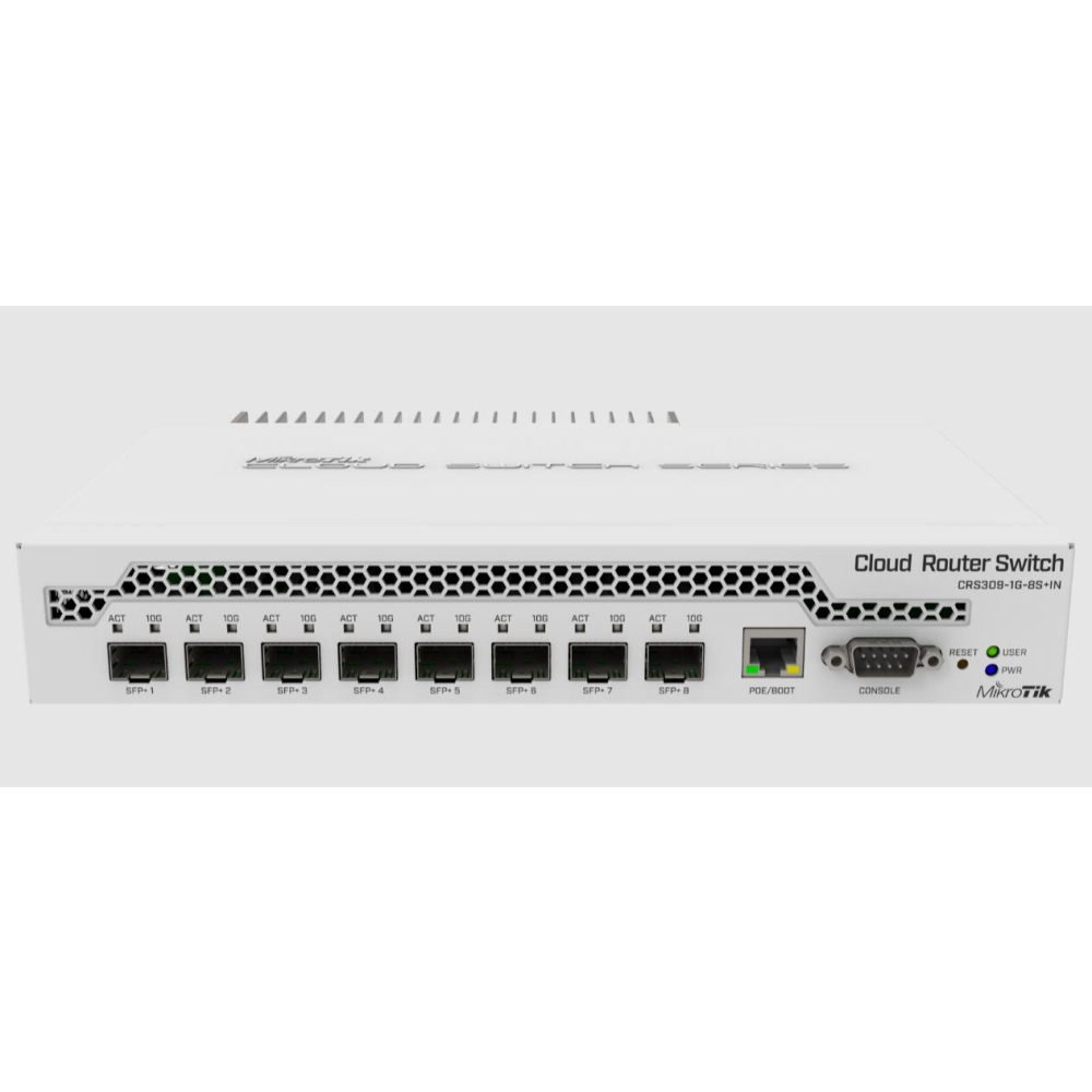 【RouterOS專業賣家】CRS309-1G-8S+IN 10G 網管型交換機/路由器。-細節圖2
