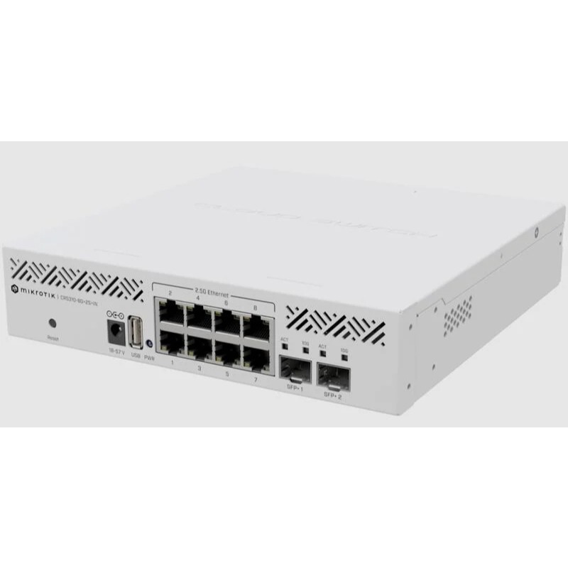 【RouterOS專業賣家】台灣公司貨 CRS310-8G+2S+IN Switch 8個2.5G+2個10G SFP+-細節圖5