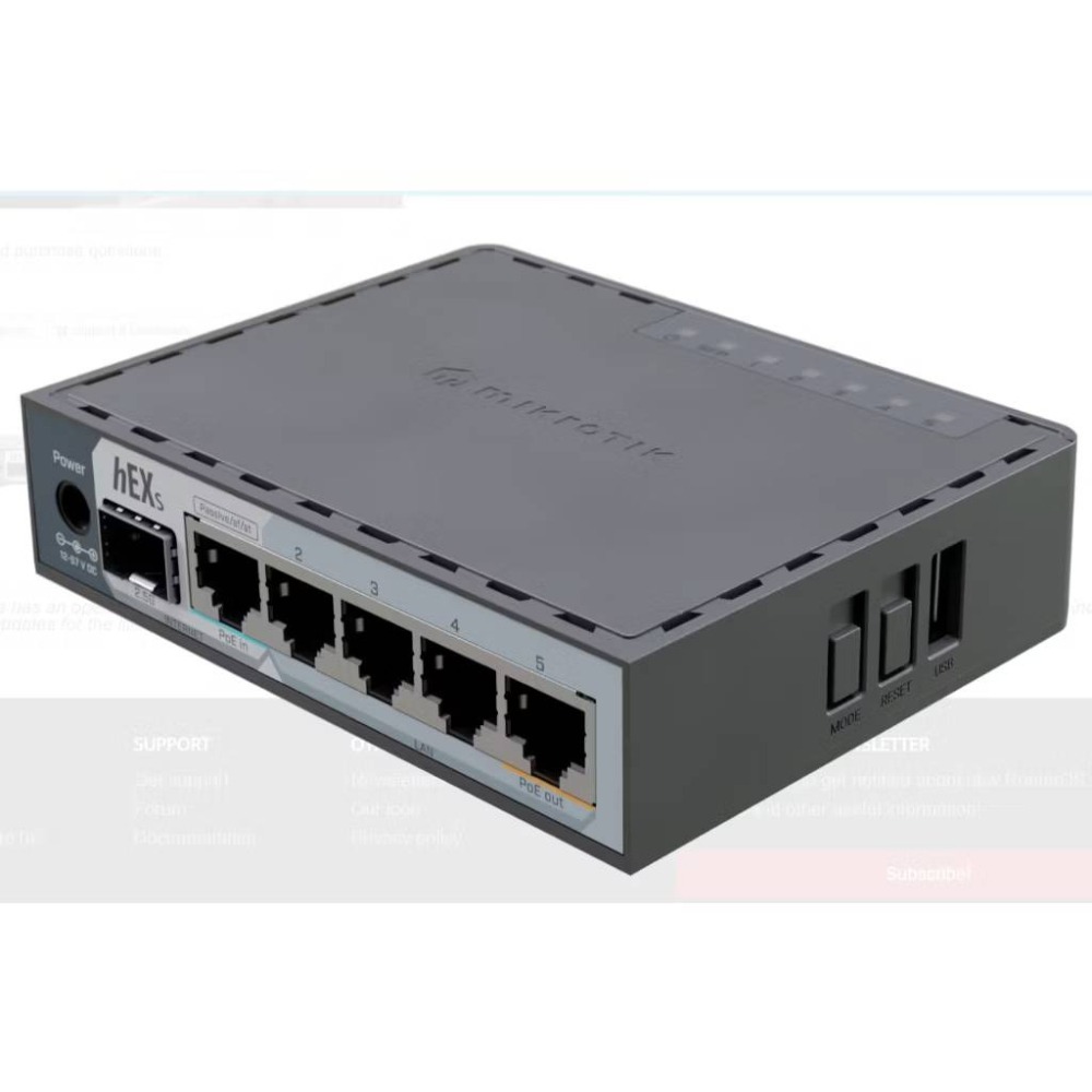 【MikroTik台灣代理】公司貨 2025年 新款 E60iUGS hEX S高性能路由器.-細節圖3