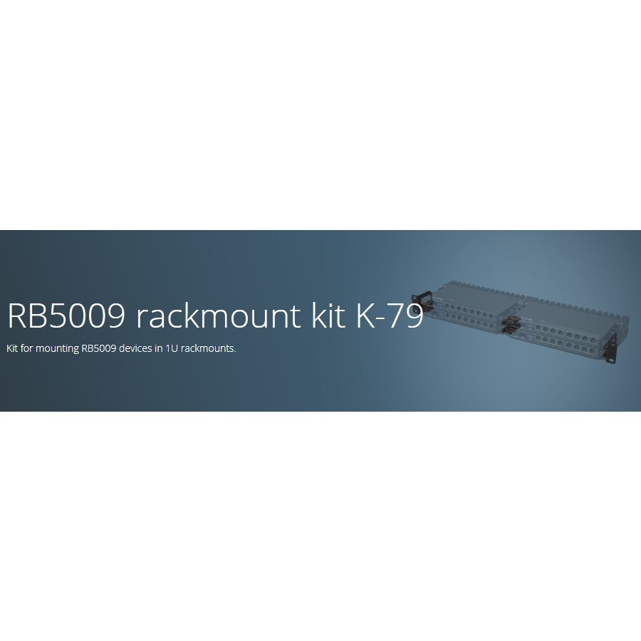 【RouterOS專業賣家】RB5009UG+S+IN專用19吋機架耳朵 支架 (K-79)-細節圖5