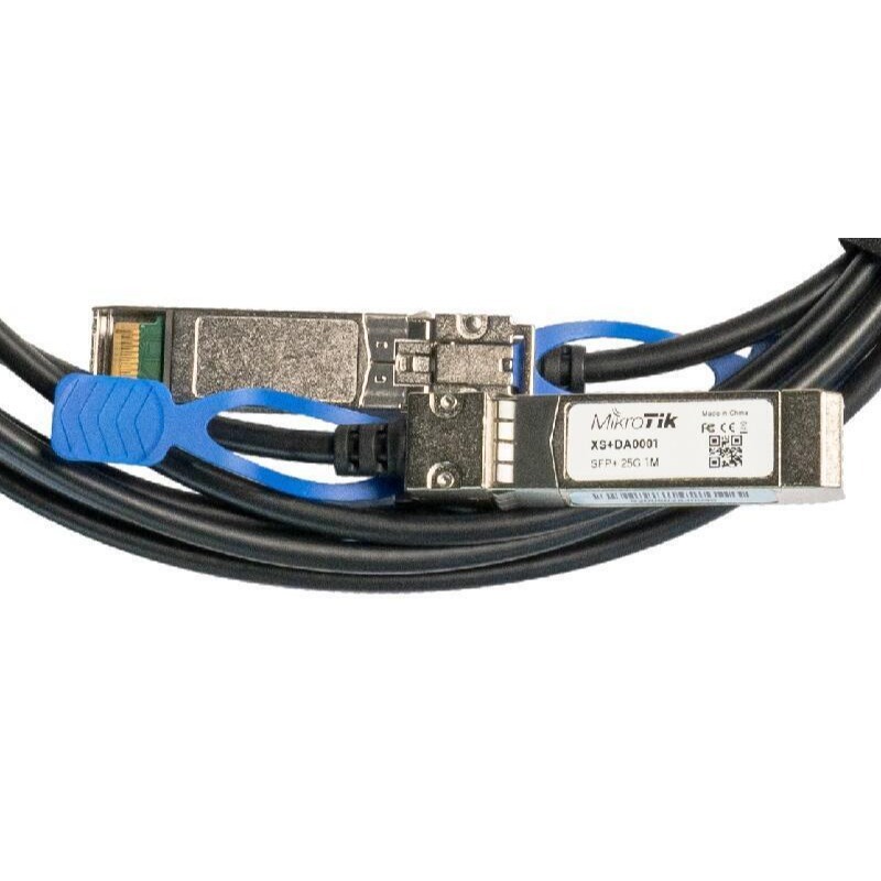 【RouterOS專業賣家】台灣公司貨MikroTik原廠1米XS+DA0001 SFP/SFP+ DAC 25G直連線-細節圖4