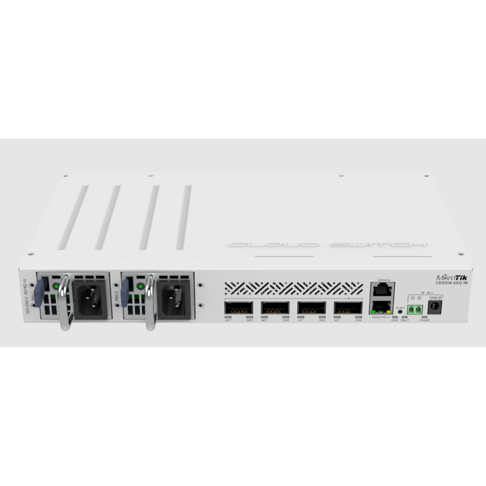 【RouterOS台灣代理】公司貨 MikroTik CRS504-4XQ-IN 100G網管型交換器-細節圖4