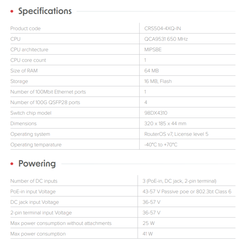 【RouterOS台灣代理】公司貨 MikroTik CRS504-4XQ-IN 100G網管型交換器-細節圖10