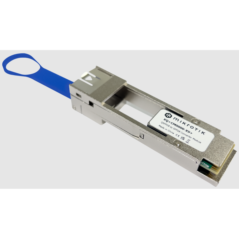 【MikroTik台灣代理】公司貨 原廠 XQ+CM0000-XS+ QSFP28 轉 SFP28 轉換器-細節圖3