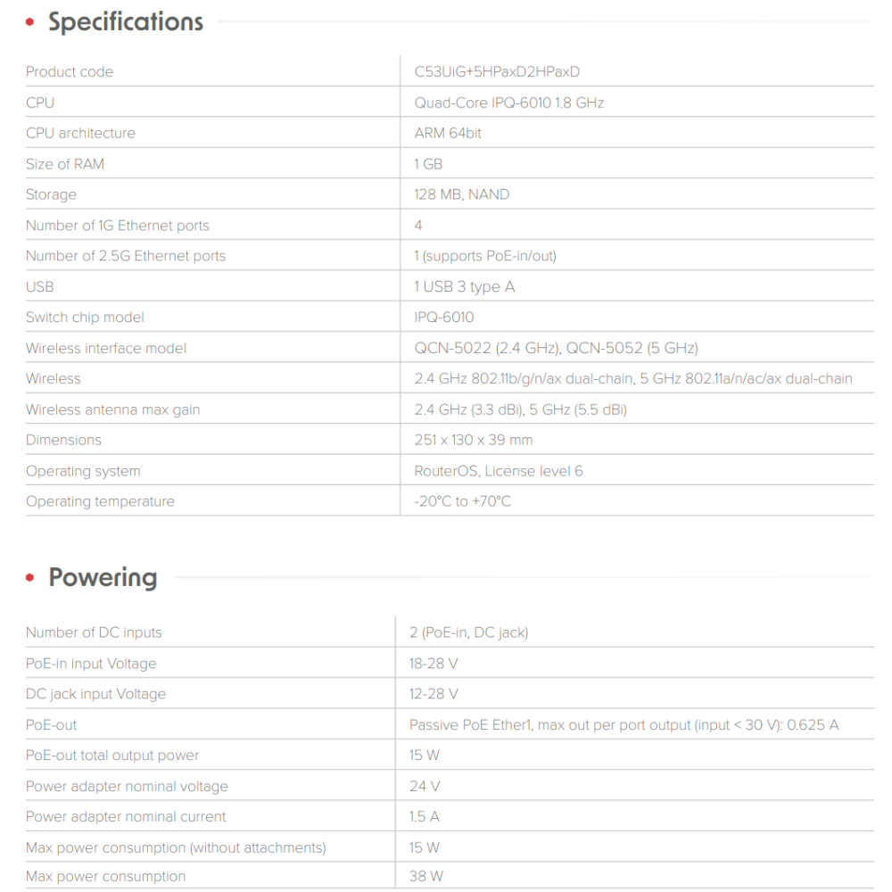 【MikroTik台灣代理】公司貨 hAP ax3  C53UiG+5HPaxD2HPaxD WIFI 6 無線路由器-細節圖6