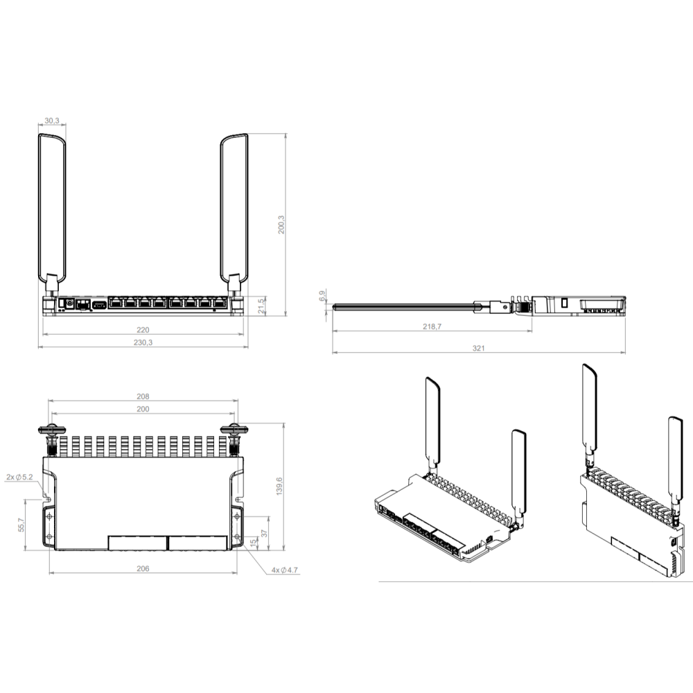 【MikroTik台灣代理】公司貨 L009UiGS-2HaxD-IN WIFI 6 無線路由器-細節圖11