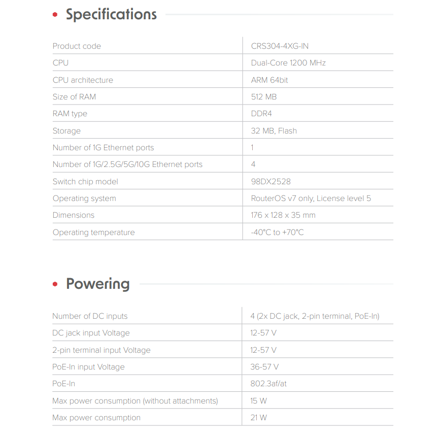 【MikroTik台灣代理】公司貨 CRS304-4XG-IN 10G網管型交換器/路由器-細節圖9