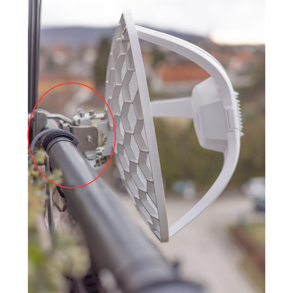 【MikroTik台灣代理】 solidMOUNT LHG系列專用天線支架,可調水平及仰角-細節圖3