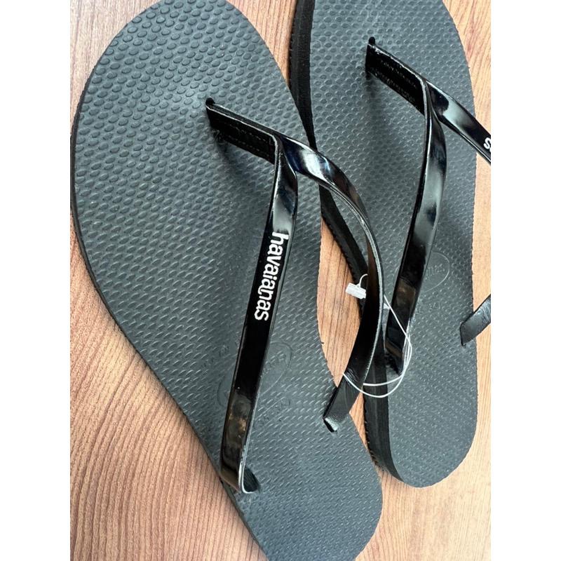 《快速出貨 免運 現貨》巴西 havaianas 哈瓦仕 金屬感 You Metallic 細帶亮面 彩虹帶 人字拖正品-細節圖8