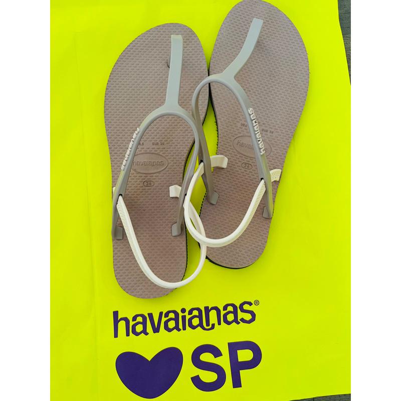 《快速出貨 免運 現貨》巴西 正品havaianas 哈瓦仕 YOU PARATY撞色鞋帶涼鞋 保證正品-細節圖6