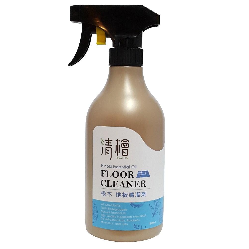 《快速出貨  現貨》檜木地板清潔劑500ml/瓶 清檜生活 Hinoki Life  台灣製造-細節圖2