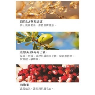 樹飛雪 彈潤撫紋亮眼霜20ml (袋袋平安配方)-細節圖8