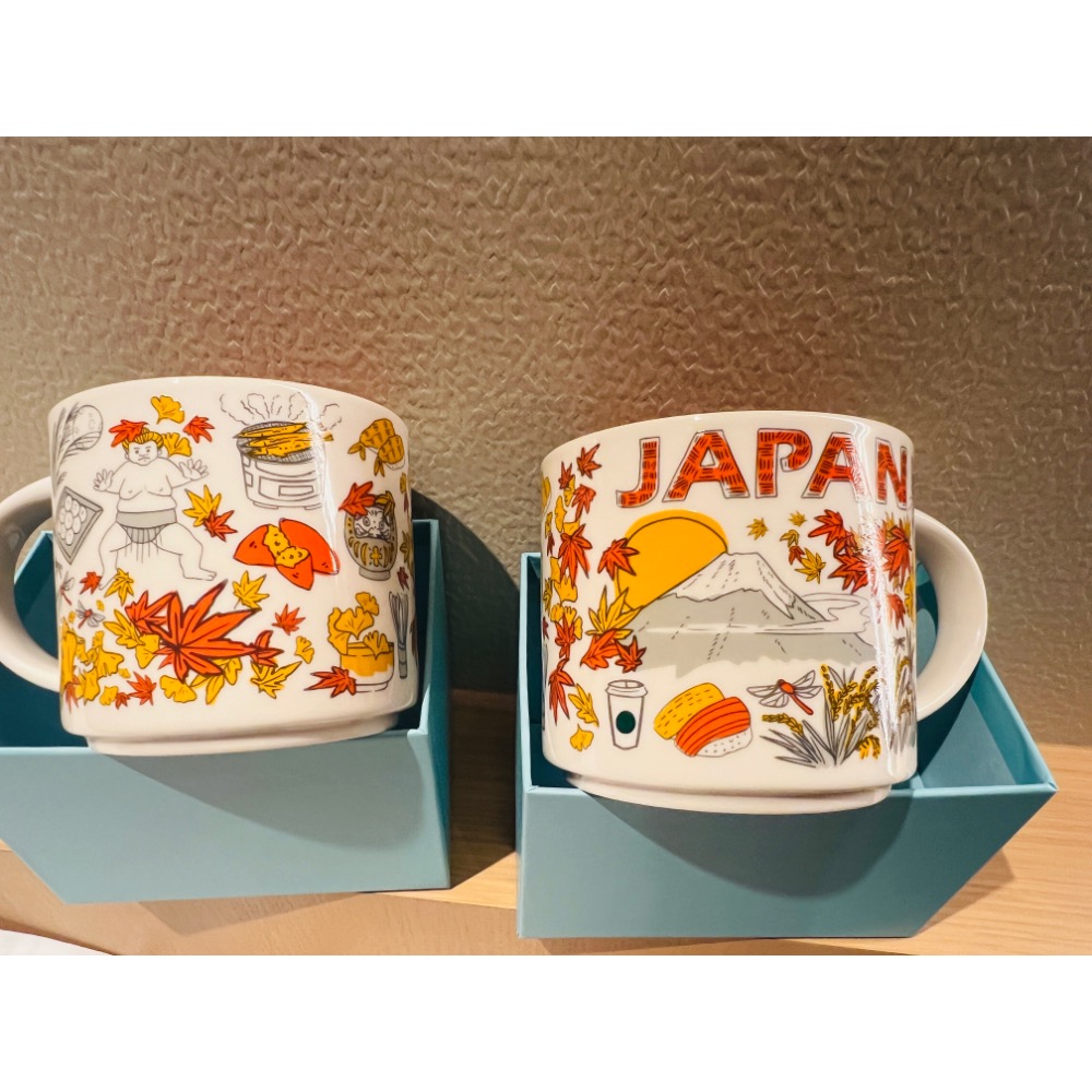 ￼星巴克 日本 城市杯 秋季限定 楓葉 Been there series 414ml-細節圖2