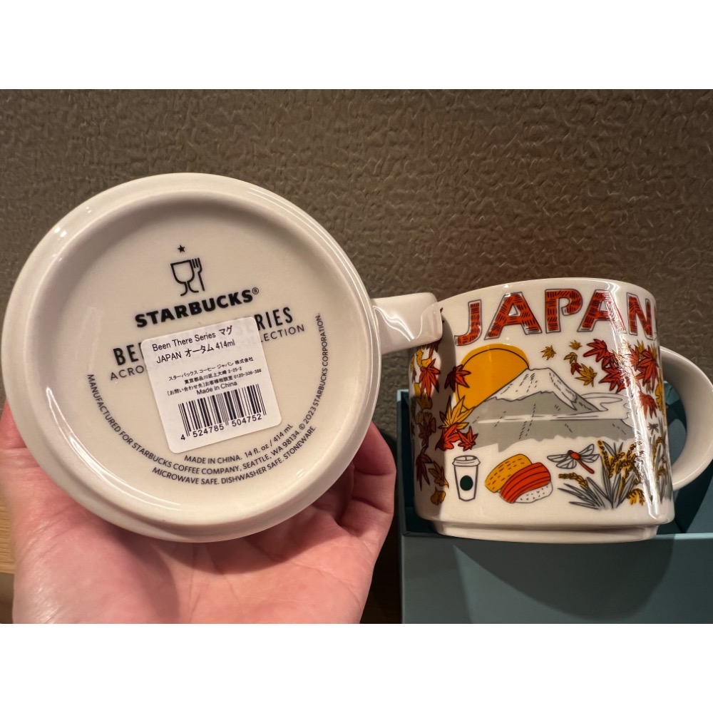 ￼星巴克 日本 城市杯 秋季限定 楓葉 Been there series 414ml-細節圖3