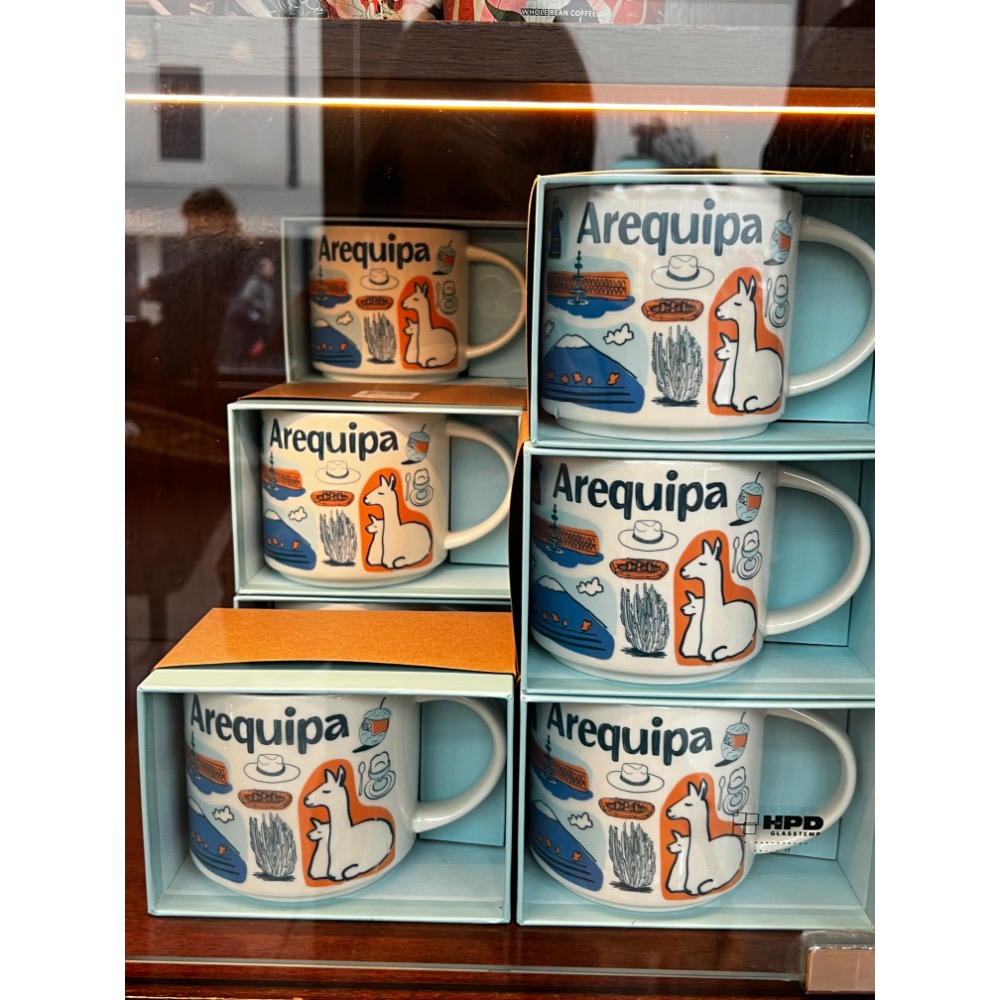 星巴克 城市杯 祕魯 Arequipa  阿雷基帕Starbucks been there系列 414ml-細節圖2