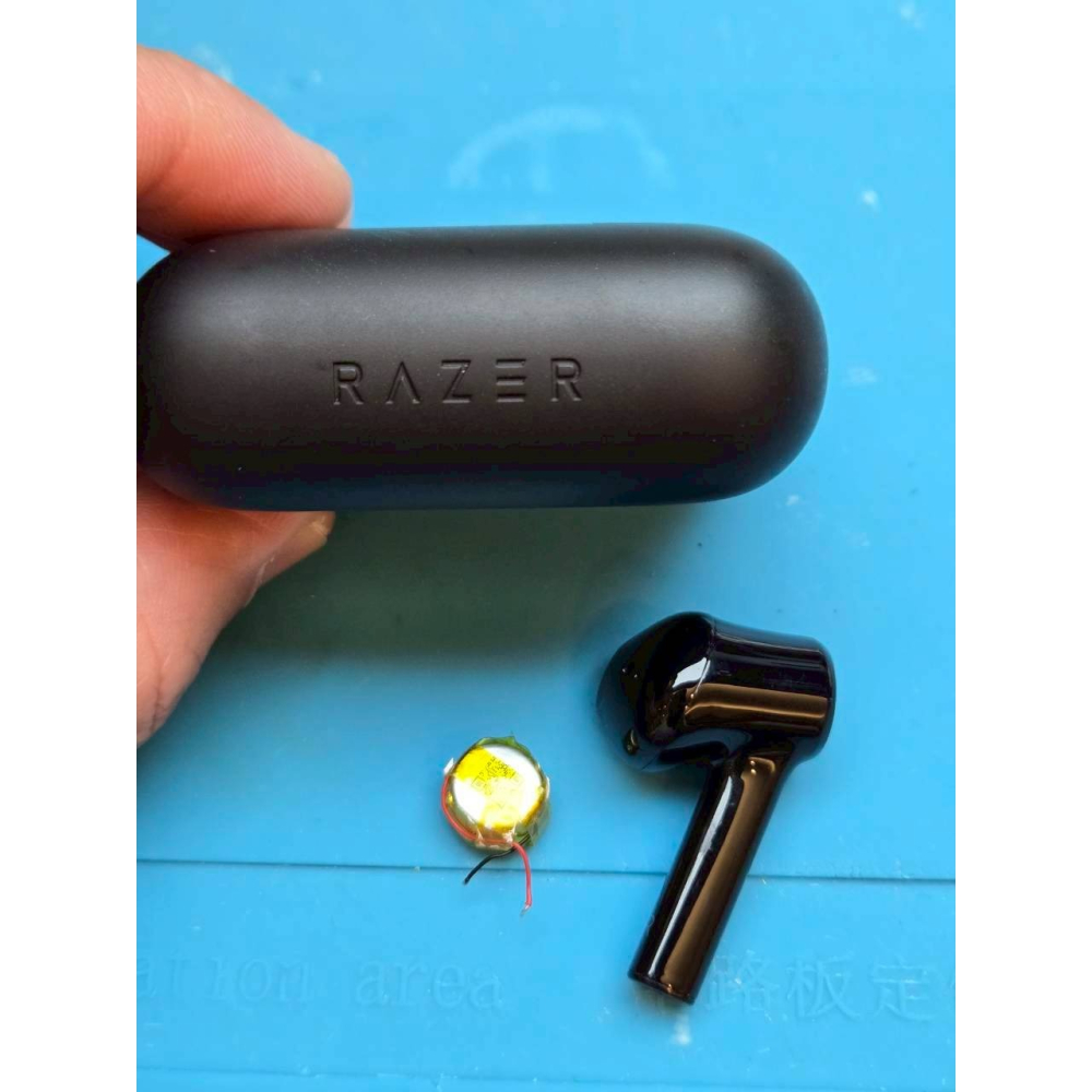 快速維修✈️免費清潔🛁 雷蛇 Razer 戰錘狂鯊 True Wireless 更換電池 更換電池 不能充電 電池老化-細節圖3