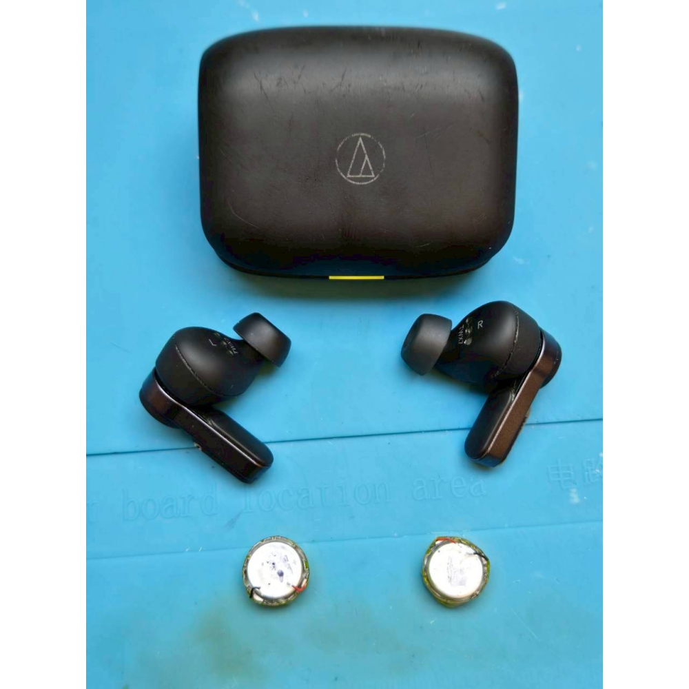快速維修✈️免費清潔🛁 Audio Technica 鐵三角 ATH-TWX7 耳機 更換電池 斷連 電池老化 續航差-細節圖3