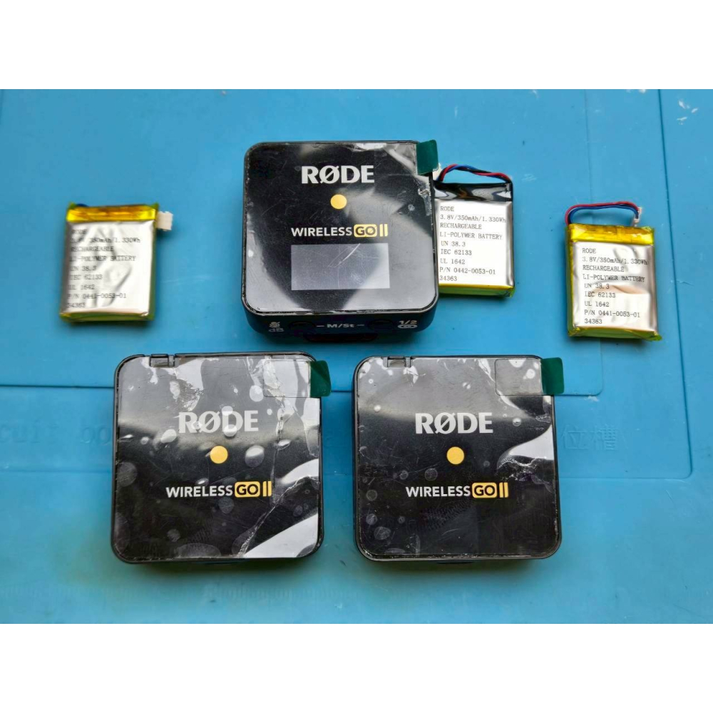 免費清潔🛁 ⁠RODE Wireless GO II 系列無線麥克風 發射器 更換電池 斷連 電池老化沒反應不能開機-細節圖4