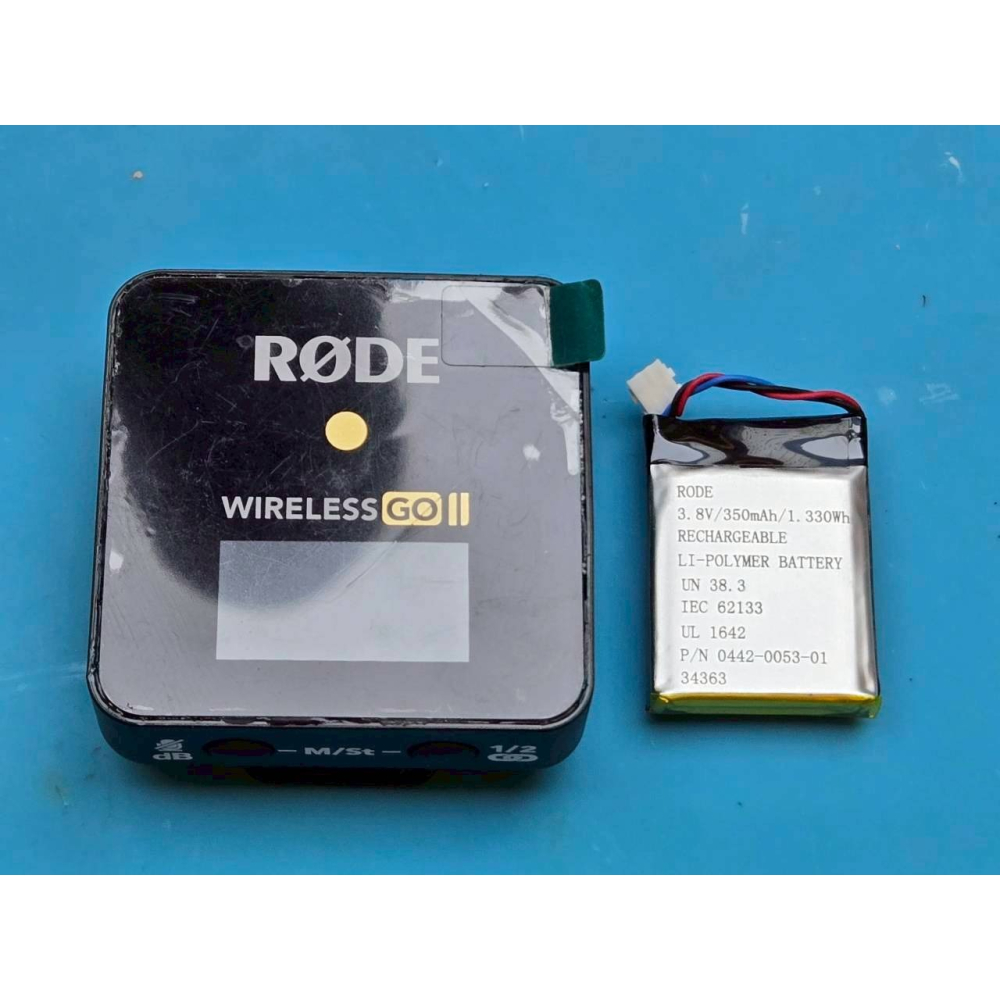 免費清潔🛁 ⁠RODE Wireless GO II 系列無線麥克風 發射器 更換電池 斷連 電池老化沒反應不能開機-細節圖5
